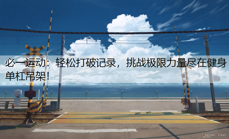 轻松打破记录，挑战极限力量尽在健身单杠吊架！